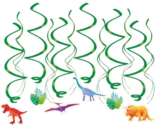 Swirl decorations Dino