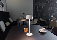 Tafellamp MAUL Nina LED oplaadbaar dimbaar wit-1