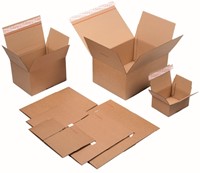 Quickbox IEZZY verstelbare hoogte 304x216x130-220mm B-golf bruin 10 stuks-3