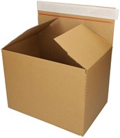 Quickbox IEZZY verstelbare hoogte 460x309x180-300mm B-golf bruin 10 stuks-2