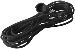 Verlengkabel BRASQ 20m zwart