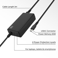 Laptop Oplader ACT USB-C Power Delivery 65W 3mtr-3