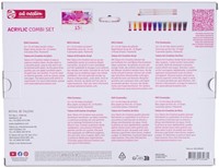 Schilderset Talens Art Creation acrylverf à 16-delig roze-3