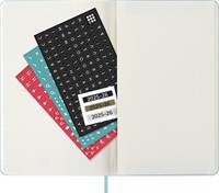 Agenda 2025/2026 Moleskine 18M Planner Weekly 7dagen/1pagina large hc aquamarine-2