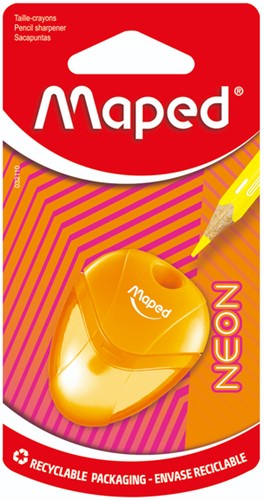 Puntenslijper Maped Neon Igloo 1-gaats assorti-3