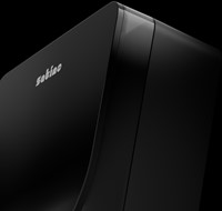 Dameshygiënedispenser Satino FC1 Hyginity FemCare zwart 333443-1