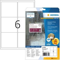 Etiket HERMA 8332 99.1x93.1mm weerbestendig wit 150 etiketten