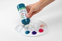 Plakkaatverf Qrea set à 6 fun kleuren 250ml-4