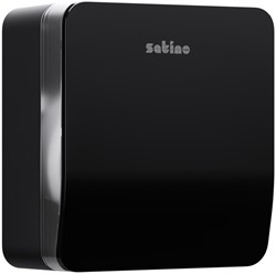 Toiletpapierdispenser Satino JT1 Hyginity jumbo S zwart 333405