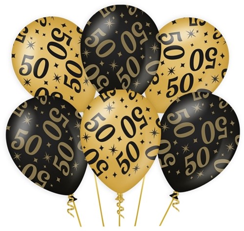 Classy party balloons 50