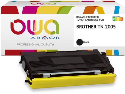 Toner OWA  alternatief tbv Brother TN-2005 zwart jumbo