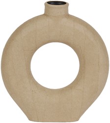 Figuur Décopatch vaas ring 21x21x23cm