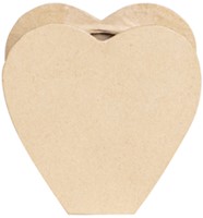 Figuur Décopatch vaas hart waterproof 13x5x13cm