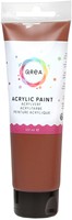 Acrylverf Qrea 120 ml burnt sienna