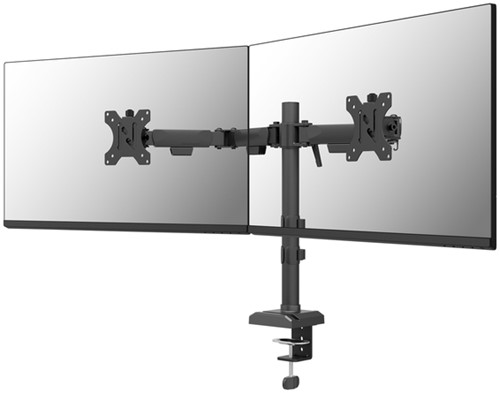 Monitorarm Neomounts NERO 2 schermen DS60 32 inch zwart