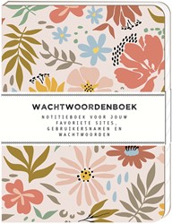 Wachtwoordenboek Interstat softcover 144vel 120x160mm Soft Floral