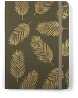 Notitieboek Paperclip Freestyle fabrick A5 96vel 100gr lijn