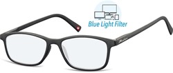 Leesbril  Montana +2.50 dpt blue light filter zwart