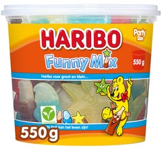Snoep Haribo Funny Mix 550gr
