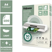 Lamineerhoes Fellowes A4 2x75micron recycled glans 100stuks-2