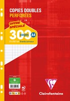 Clairefontaine ringbandinterieur Metric, ft A4, 9-gaatsperforatie, dubbel, 300 bladzijden, seyès