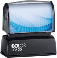 Colop doe-het-zelf stempel kit EOS 20 Express, blauw