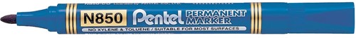 Pentel permanente marker N850-C, blauw