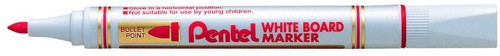 Pentel whiteboardmarker MW85, rood