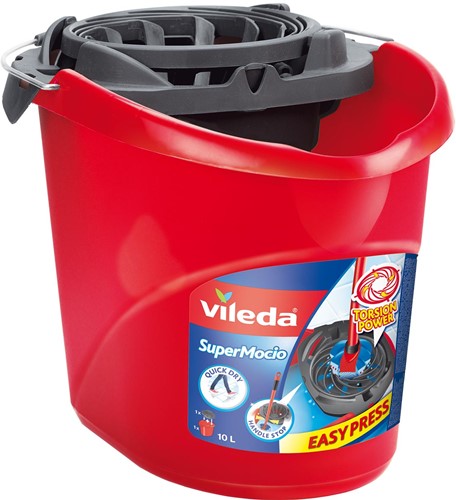 Vileda emmer Super Mocio, met pers
