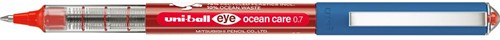 Uni-ball Eye roller Ocean Care, medium, rood
