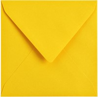 Envelop Papicolor 140x140mm dottergeel pak à 6 stuks-3