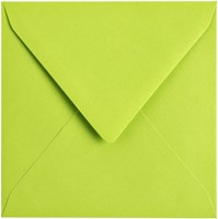 Envelop Papicolor 140x140mm appelgroen pak à 6 stuks-3