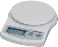 MAUL postweegschaal Alpha 5 kg ( /1gr) incl. batterij wit