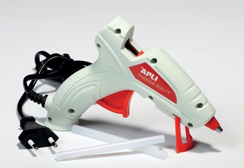 Apli lijmpistool Premium, inclusief 2 lijmpatronen, op blister-2