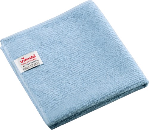Vileda Professional r-MicroTuff Swift Max microvezeldoek, pak van 5 stuks, blauw