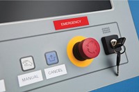 Dymo RHINO vinyltape 12 mm, wit op rood-3