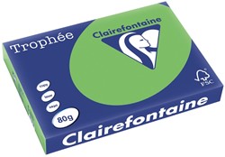 Clairefontaine Trophée Intens, gekleurd papier, A3, 80 g, 500 vel, muntgroen