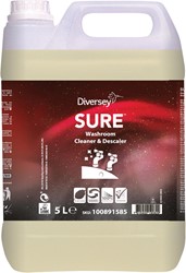 Diversey sanitairreiniger en ontkalker Sure, flacon van 5 liter