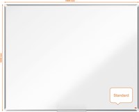 Nobo Premium Plus whiteboard, emaille, magnetisch, 150 x 120 cm-2
