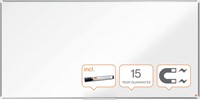 Nobo Premium Plus whiteboard, gelakt staal, magnetisch, 200 x 100 cm-3