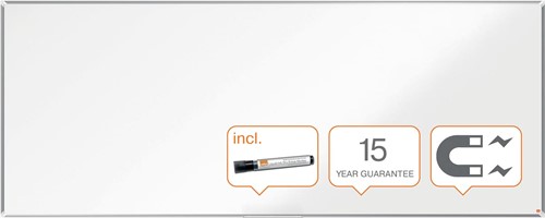 Nobo Premium Plus magnetisch whiteboard, gelakt staal, ft 300 x 120 cm-3
