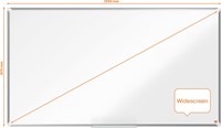 Nobo Premium Plus Widescreen magnetisch whiteboard, emaille, ft 155 x 87 cm-2