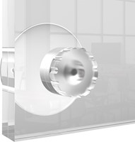 Nobo Premium Plus verplaatsbaar acryl informatiebord, wandgemonteerd, ft A3-3