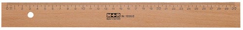 M+R lat uit hout 30 cm