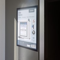 Europel magnetisch kader, zwart, ft A3, pak van 5 stuks-2