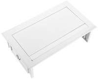 Inbouw stekkerdoos Filex Power Desk In 2x 230V, 2x USB + 1x Keystone-2