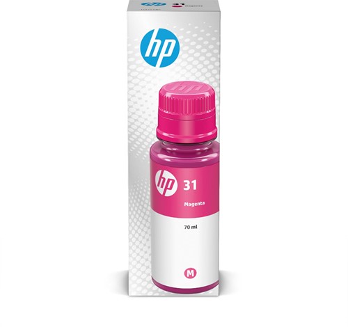 HP inktcartridge 31, 8.000 pagina's, OEM 1VU27AE, magenta