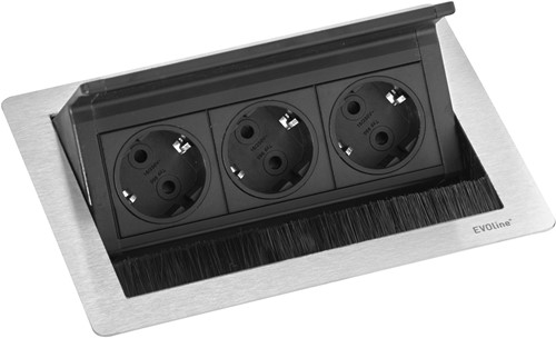 Stekkerdoos Inbouw 3x 230V