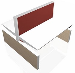 Zit sta duo bureau MAX Panel-Range Markant