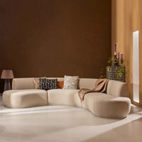 Bank Batavier half rond naturel-2